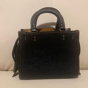 Coach Black Rogue 17 Crossbody Mini Bag